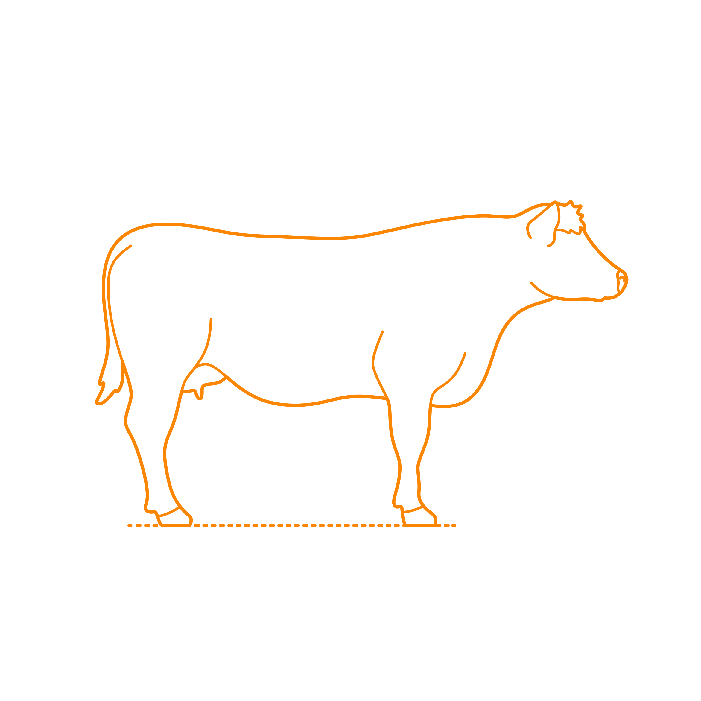 Animals Bovines Charolais Cattle Sticker Svg Vector Free Vectors